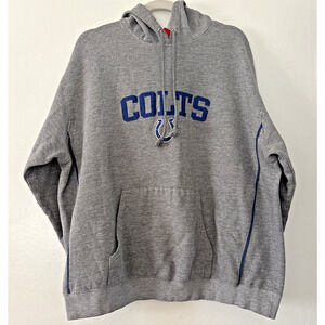 Vtg Indianapolis Colts Hoodie Mens XXL NFL Football Sweatshirt Kangaroo Pocket